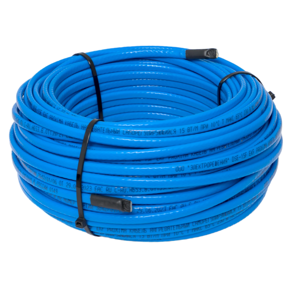 EKF Кабель нагревательный саморегулирующийся DSE-15F (15 Вт/м) 200 м, фторполимер