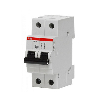 ABB Выключатель автоматический 2-полюсной SH202 C 6 2CDS212001R0064