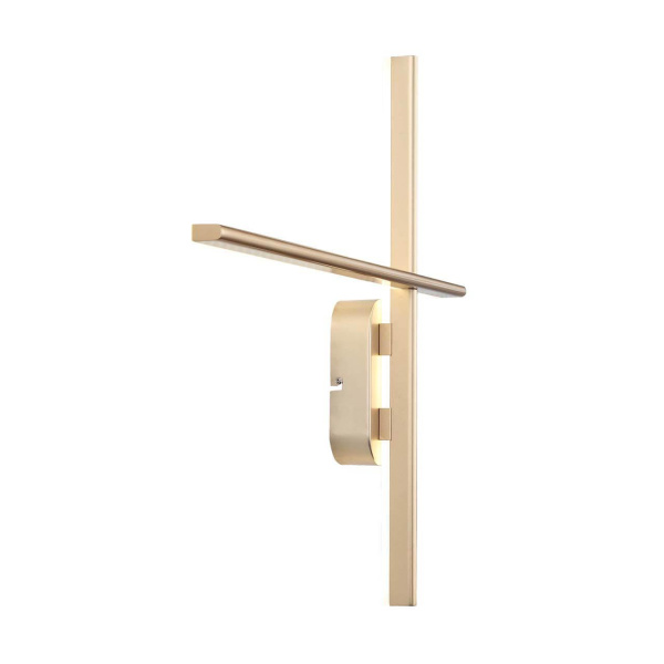 Купить ST Luce SL394.201.02 Светильник настенный Матовое золото/Белый LED 2*10W 4000K