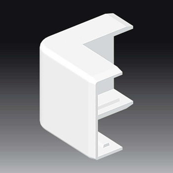 Kopos Угол внешний на 90 гр. LV 40X15 8712/2 (HB) (Цвет Белый) 8712/2_HB