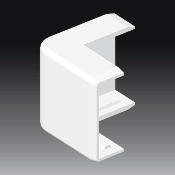 Kopos Угол внешний на 90 гр. LV 40X15 8712/2 (HB) (Цвет Белый) 8712/2_HB