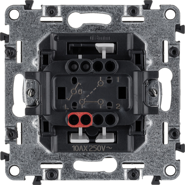 Купить Legrand Valena ALLURE DIY Антрацит Переключатель 1-клавишный 10А 250В 752916