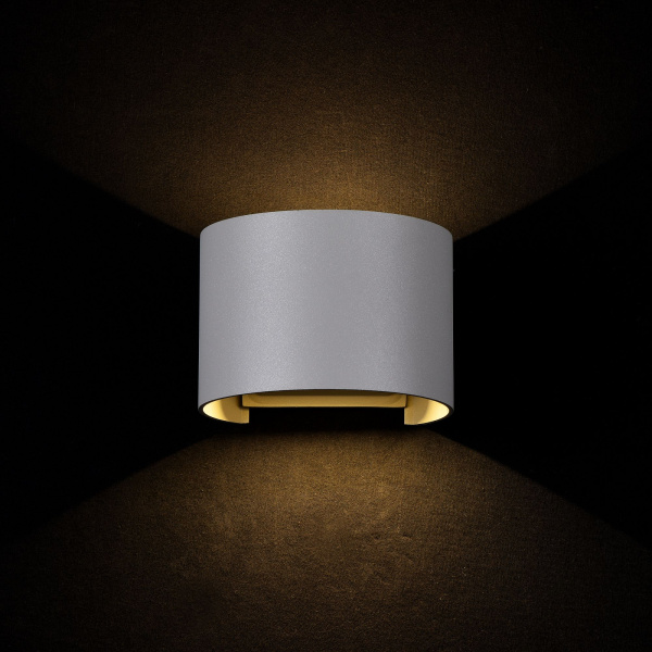 Купить Maytoni Outdoor Fulton Серый Бра LED 400Lm 6W O573WL-L6GR