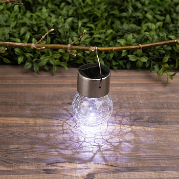 ЭРА Светильник уличный ERASF22-32 подвесной Лампочка на солнечной батарее