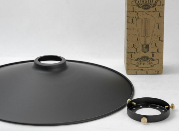 Купить Lussole LOFT Металл Черный / бронзовый Металл Подвес E27 60W LSP-9601