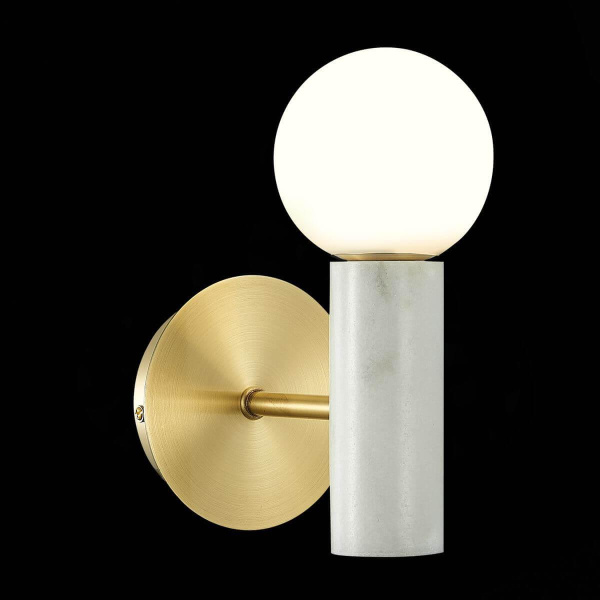 Купить ST-Luce SL1210.501.01 Золото, Белый/Белый Светильник настенный G9 1*3W