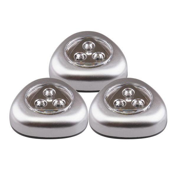 ФАZА Светильник с ручным вкл., пушлайты Светильник TF3-3хL3-T-sr (3 х серебр.) .5041776