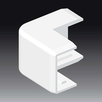 Kopos Угол внешний на 90 гр. LHD 25X15 8696 (HB) (Цвет Белый) 8696_HB