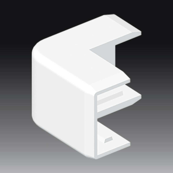 Kopos Угол внешний на 90 гр. LHD 25X15 8696 (HB) (Цвет Белый) 8696_HB