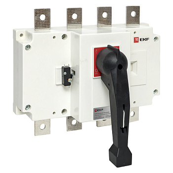 EKF Рубильник-выключатель 400A 4P c рукояткой управления для прямой установки PowerSwitch