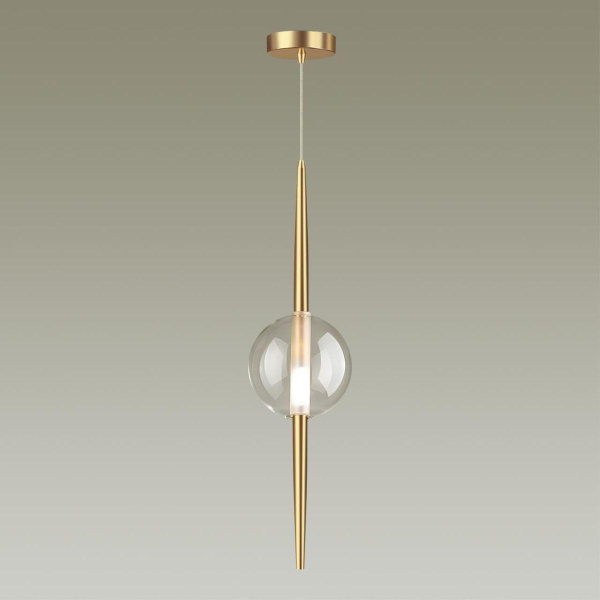 Купить Odeon Light 4981/1 PENDANT ODL22 303 бронзовый/прозрачный/стекло Подвес G9 1*5W LAZIA