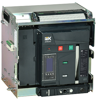 IEK ARMAT Автоматический выключатель воздушный выдвижного исполнения 4P A 66кА 1600А TY с акс.