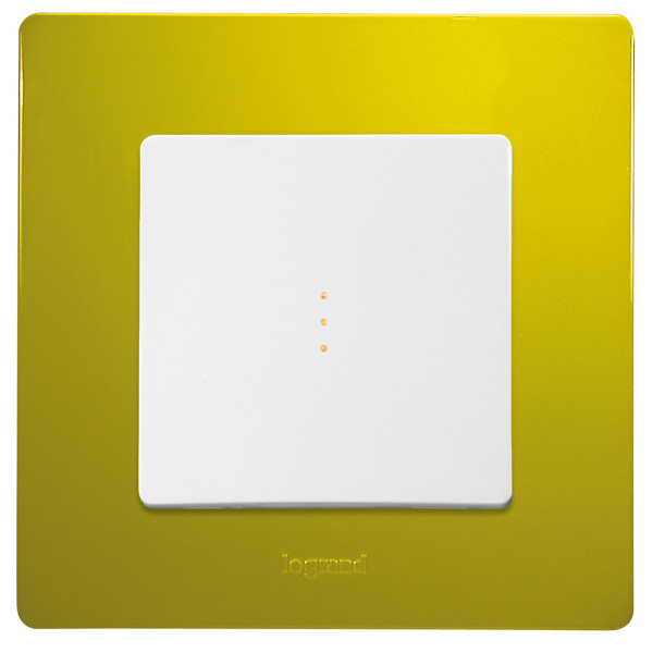 Купить Legrand Etika Зеленый Папоротник Рамка 1-ая 672541