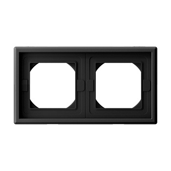 Systeme Electric ArtGallery Карбон Рамка 2-ая IP44