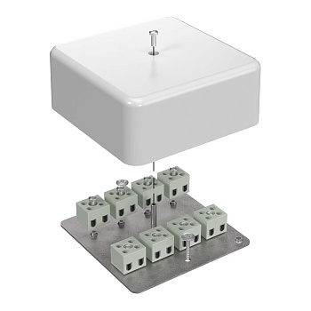 Промрукав Коробка огнестойкая для кабель-канала 40-0470-FR2.5-16 Е15-Е120 103х103х45
