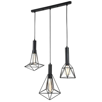 Maytoni Loft Spider Черный Подвес 3xE27 60W T021-03-B