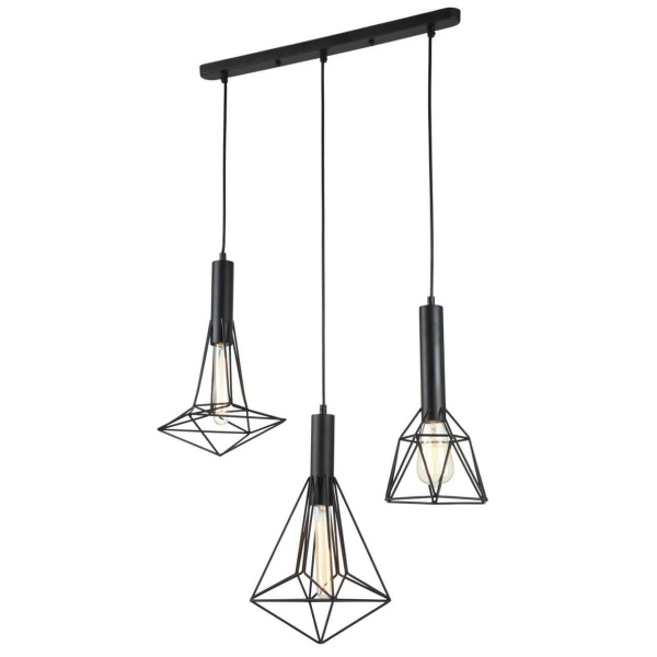 Maytoni Loft Spider Черный Подвес 3xE27 60W T021-03-B