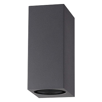 Novotech 370600 NT19 240 темно-серый Cветильник ландшафтный IP54 GU10 2*50W 220V LANDSCAPE