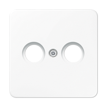 JUNG CD 500/CD plus Белая Накладка TV-FM CD561TVWW