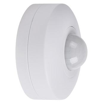 Датчик движения потолочный ДДП 01, 120°/360°,1200Вт,10-2000Лк, 6 м,10-420 сек Rexant 11-9209