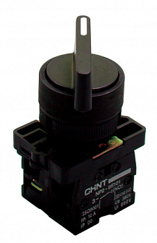 CHINT Переключатель NP2-EJ25, 2 положения с фиксацией, 1НЗ +1НО IP40 574824