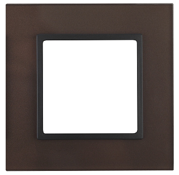 ЭРА 14-5101-13 Elegance Бронза/антрацит Стекло Рамка 1-ая