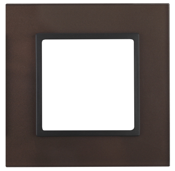 ЭРА 14-5101-13 Elegance Бронза/антрацит Стекло Рамка 1-ая