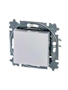 ABB EPJ Levit жемчуг / ледяной Переключатель перекрёстный 1-клавишный 2CHH590745A6068