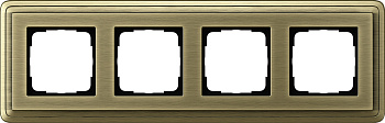 Gira ClassiX Бронза/Бронза Рамка 4-ая 0214621
