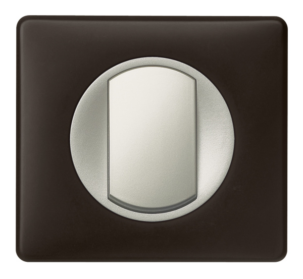 Купить Legrand Celiane2 Перкаль черная Рамка 1-я (2 мод) 066741