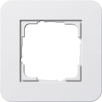 Gira E3 Белый глянцевый Рамка 1-ая 0211410