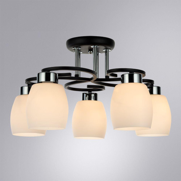 Купить Arte Lamp KRIT Светильник потолочный лампа накаливания A4505PL-5BK