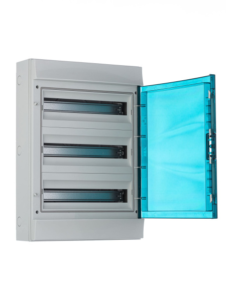 Купить ABB Mistral65 Бокс навесной 54М прозрачная дверь (с клемм) 1SLM006501A1208