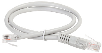 IEK ITK Коммутац. шнур (патч-корд), RJ45-RJ12, 0,5м, серый PC01-4512-05M