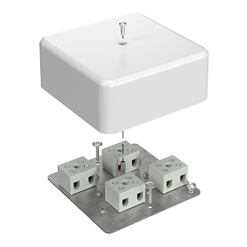 Промрукав Коробка огнестойкая для кабель-канала 40-0470-FR10.0-8 Е15-Е120 103х103х45