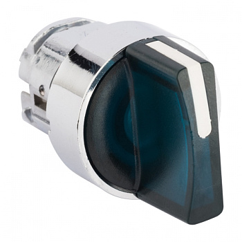 EKF PROxima Исполнительный механизм переключателя ХB4 синий на 3 положения возвратный без фиксации, без подсветки с короткой ручкой
