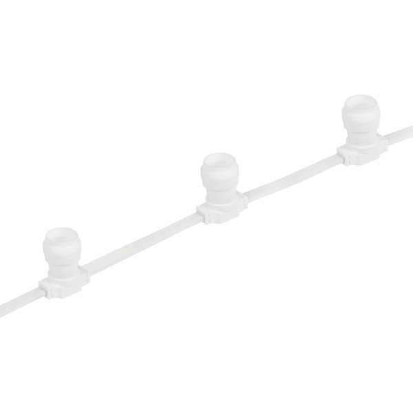 Belt-Light  2 жилы шаг 20 см, 500 патронов, Е27, белый провод,  влагостойкая IP65 331-254