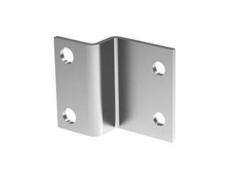 DKC Пластина для крепления консолей BBD-41 к тяжелому подвесу/профилю,горячеоцинкованная