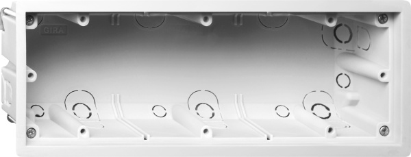 Купить Gira E22 Корпус установочный 3-местный 289800