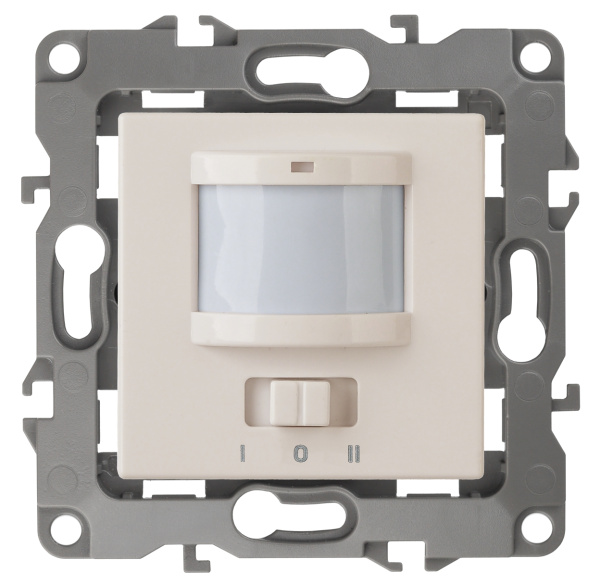 ЭРА 12-4103-02 Датчик движения 2-проводной, 180-240В, 200Вт, IP20, 12, Слоновая кость