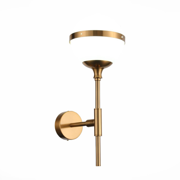 Купить ST Luce SL1157.301.01 Светильник настенный Бронза/Белый E14 1*40W