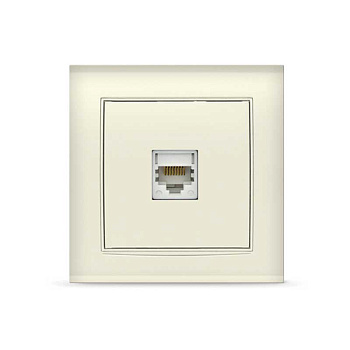 UNIVersal "Бриллиант" Розетка "слоновая кость"комп. 7948820