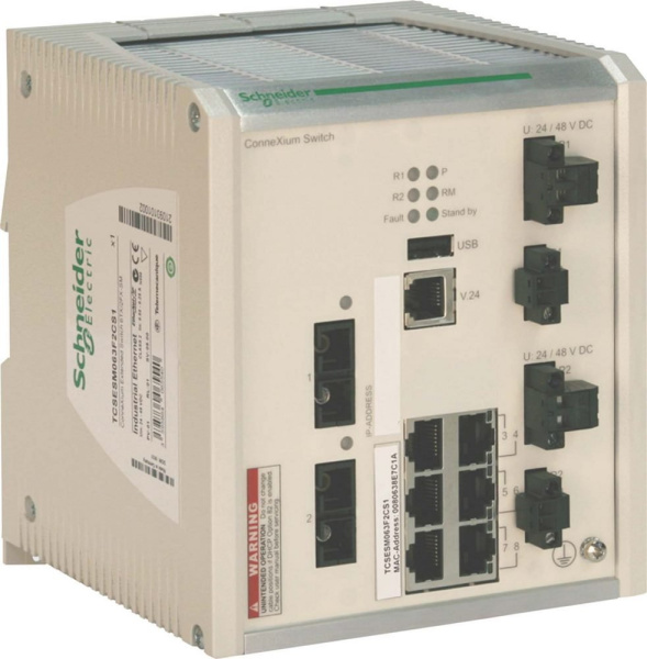 Купить SE Contactors D Коммутатор Connexium (Managed) 2TX/2FX-M TCSESM043F2CU0