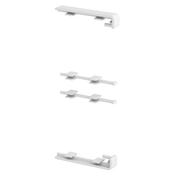 OBO Bettermann Соединитель для кабель-канала Rapid 45, 53x160-3 мм, ПВХ, белый 6116163