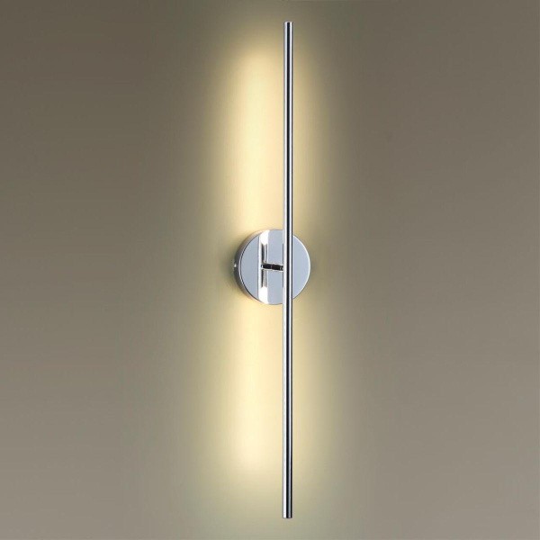 Купить Odeon Light 4323/12WL HIGHTECH ODL22 83 металл/хром полированный Настенный светильник поворотный 360° IP20 LED 10W 586Лм 3000K FUERTE