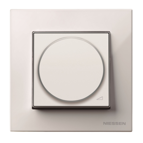 Купить ABB SKY Альпийский белый Накладка с поворотной ручкой для механизма поворотного светорегулятора 2CLA856020A1101