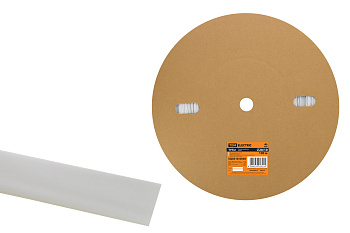 TDM Термоусаживаемая трубка ТУТнг 20/10 белая (100 м/ролл) SQ0518-0050