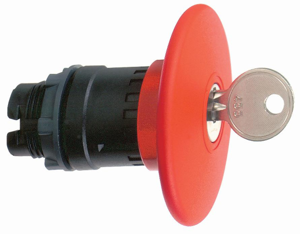 Купить SE XB5 Кнопка аварийного останова 22мм красная ZB5AS964