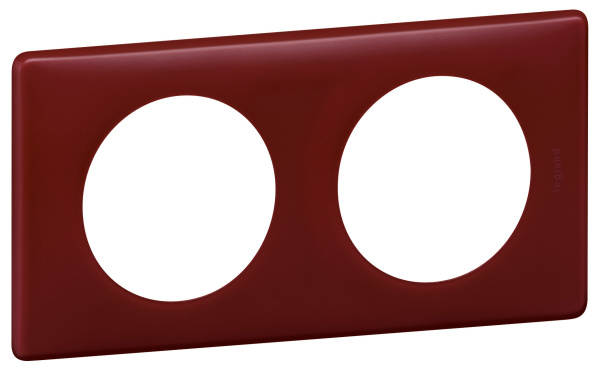 Купить Legrand Celiane Перкаль бордо Рамка 2-я (2+2 мод) 066752