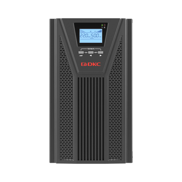 Купить DKC Онлайн ИБП ДКС серии Small Tower, 3000 ВА/2700 Вт, 1/1, 4xSchuko, EPO, USB, RS-232, RJ45, без АКБ, 7 Ач